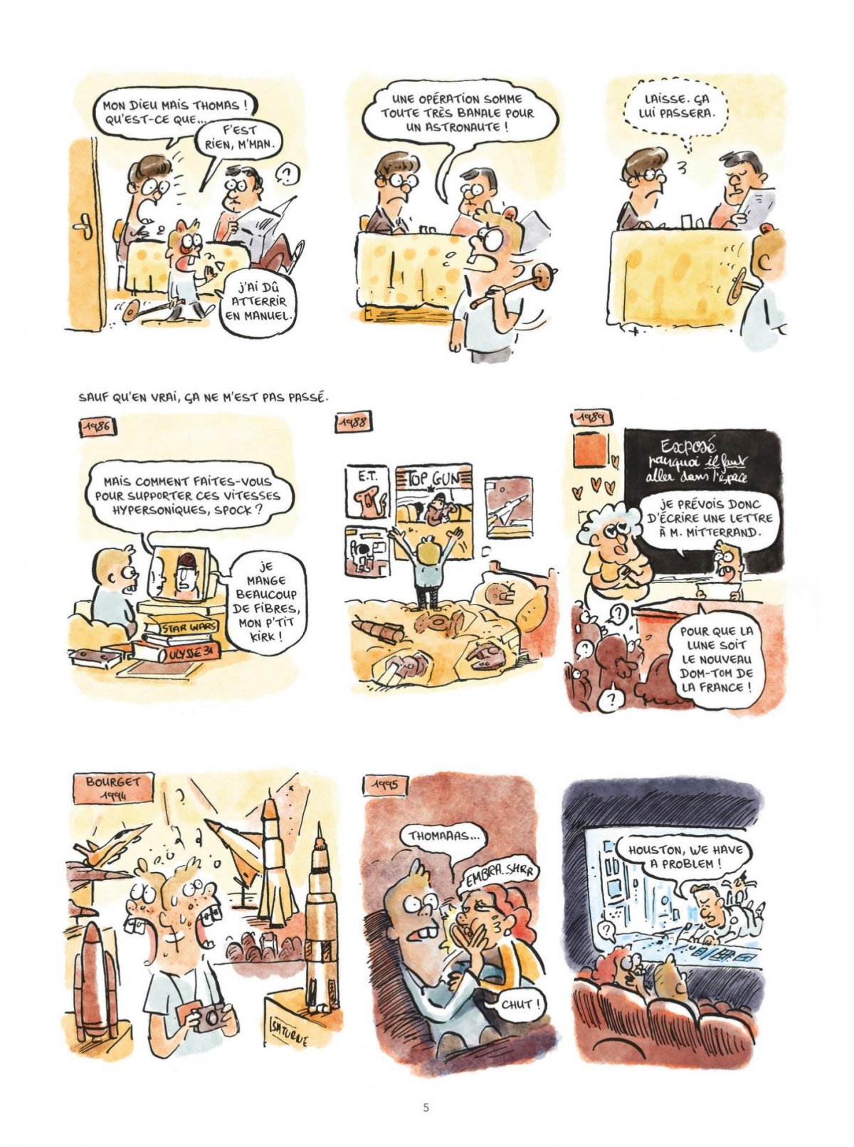 Combi de Thomas Pesquet (Dans la) - Extrait 1