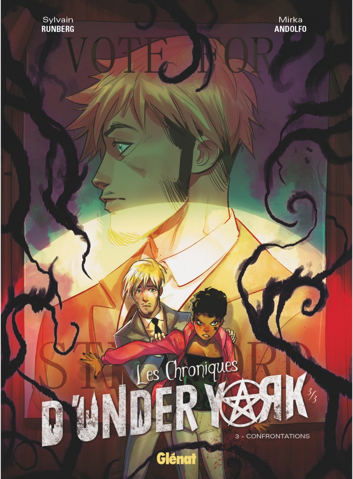 Chroniques d'Under York (Les) 3 - Série Chroniques d'Under York (Les) par Sylvain Runberg et Mirka Andolfo - Couverture