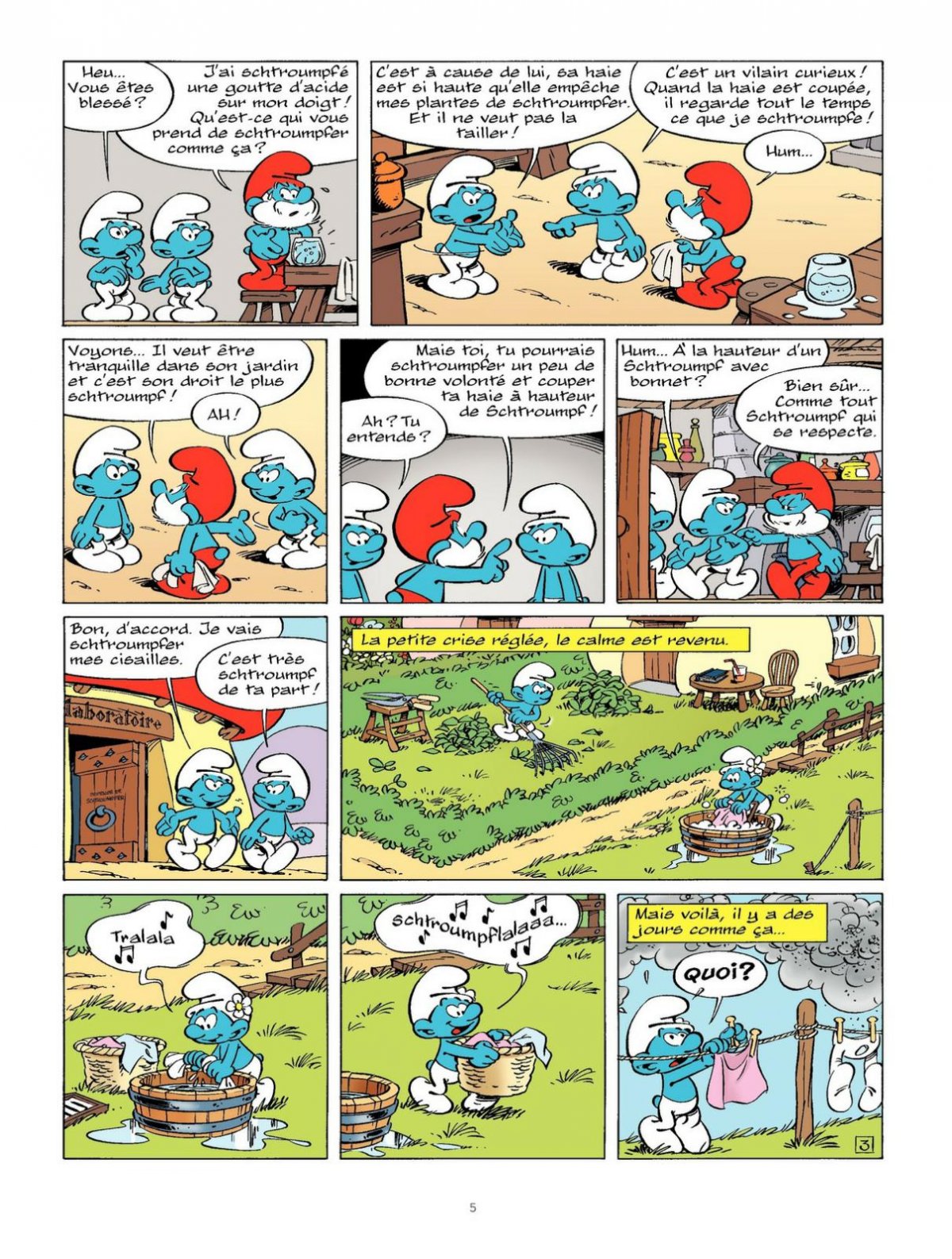 Schtroumpfs de l'ordre (Les) - Extrait 1