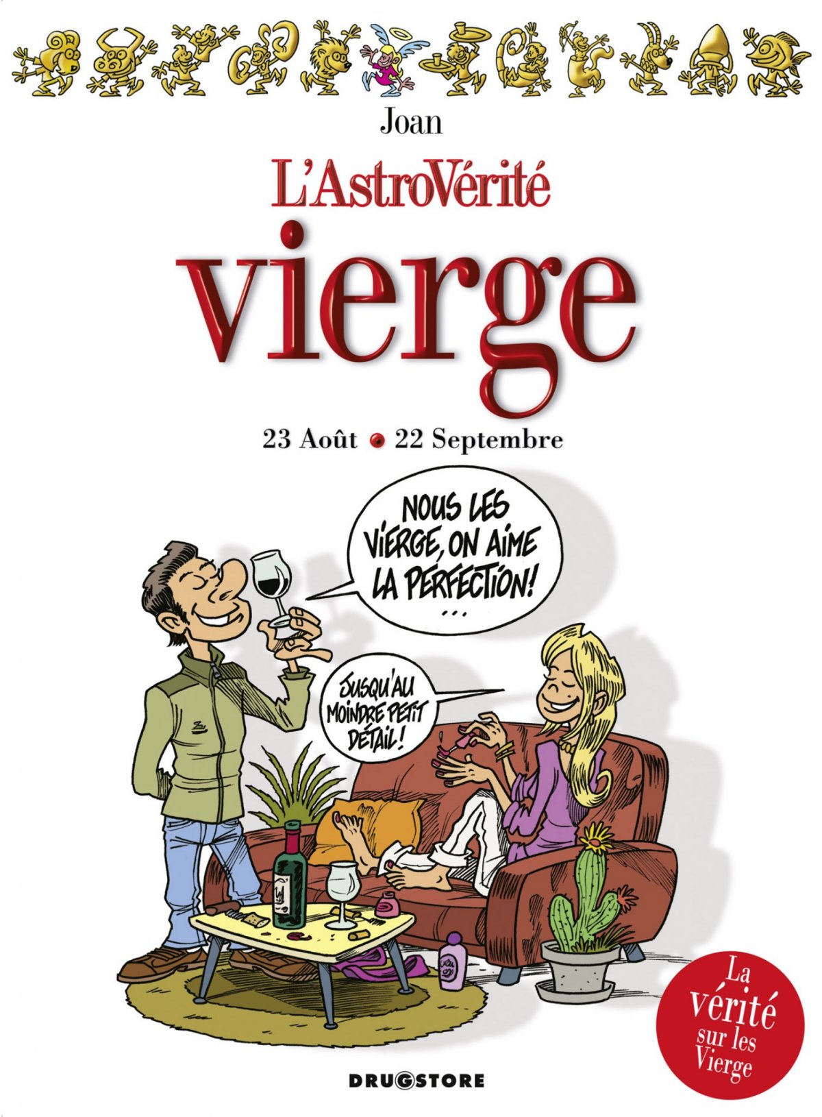 Vierge - Série Astrovérité (L') par Joan - Couverture