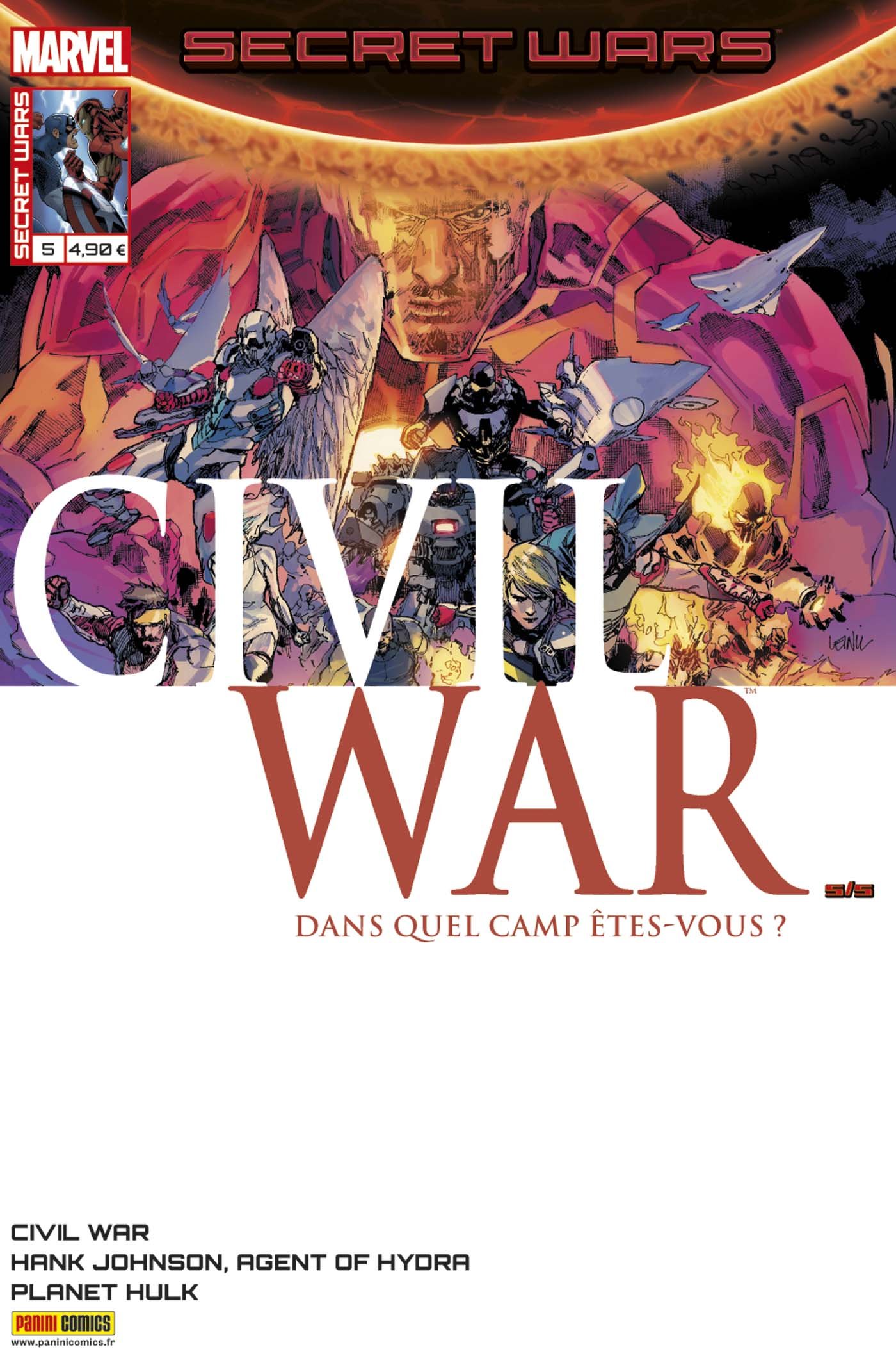 Secret Wars : Civil War 5