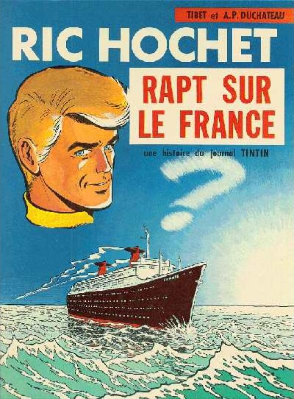 Rapt sur le France - Série Ric Hochet
