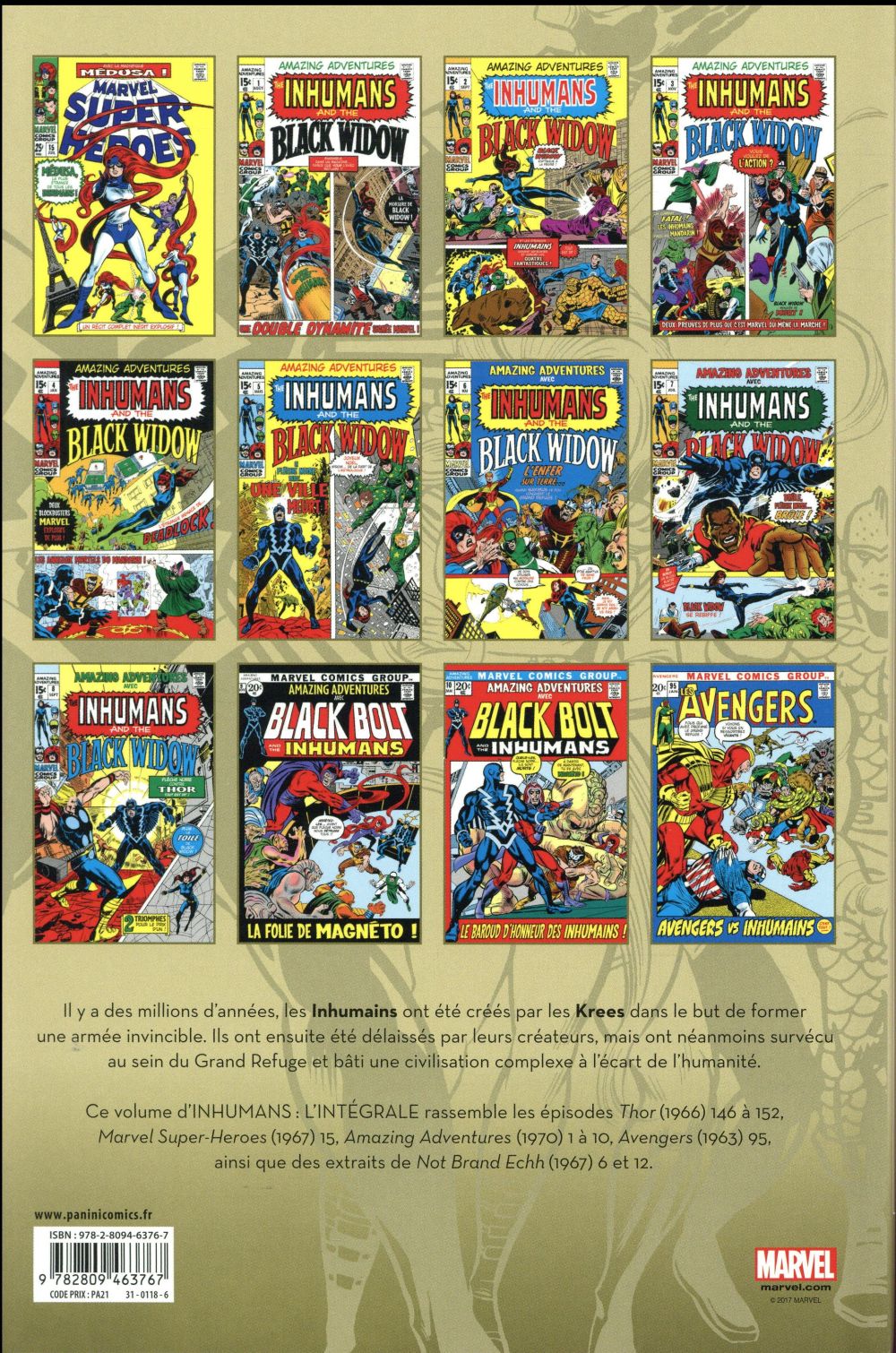 Inhumans - Intégrale 1967-1972 - Extrait 1