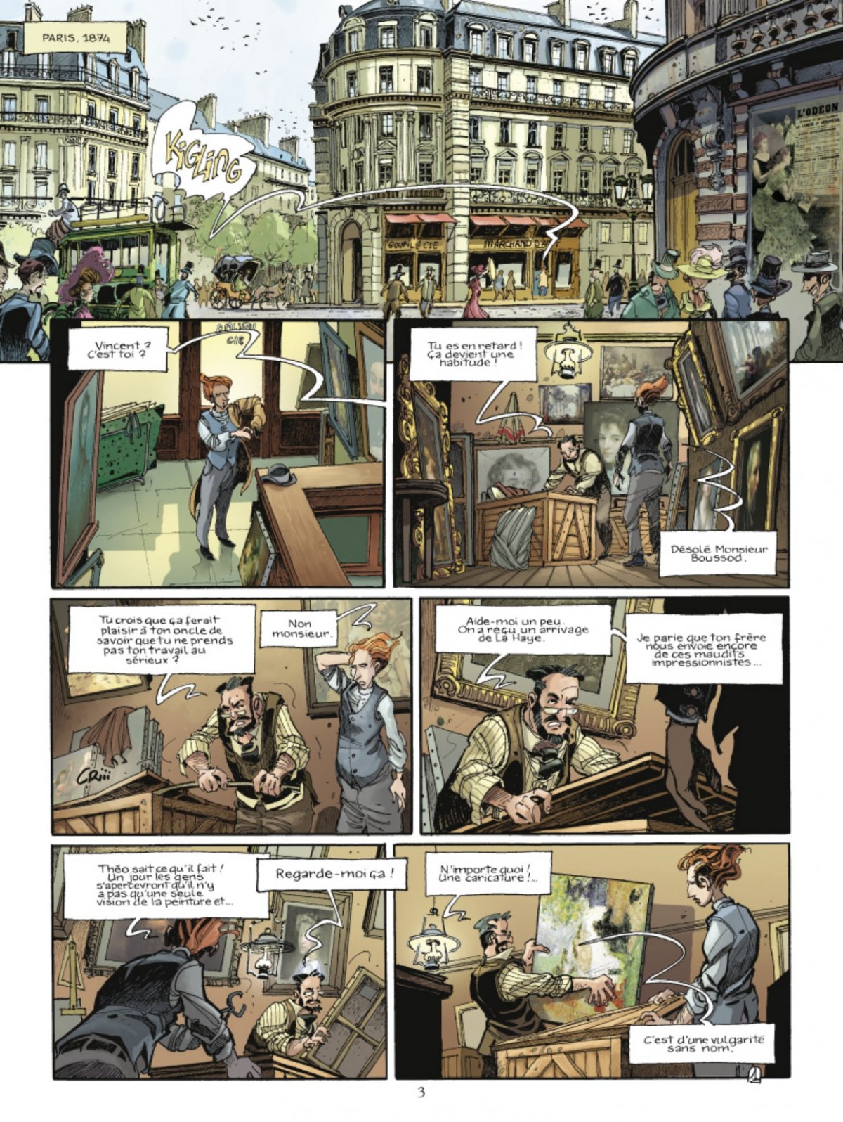 Dentelles écarlates - Extrait 1