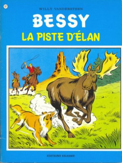 La piste d'élan - Série Bessy par Willy Vandersteen - Couverture