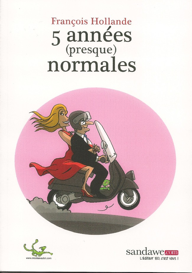 5 années (presque) normales par Nicolas Vadot - Couverture