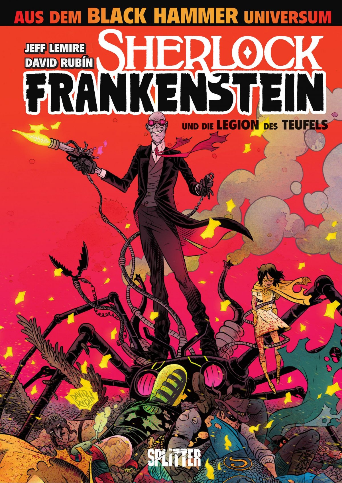 Sherlock Frankenstein & la Ligue du Mal - Série Black Hammer présente - 9783962190835
