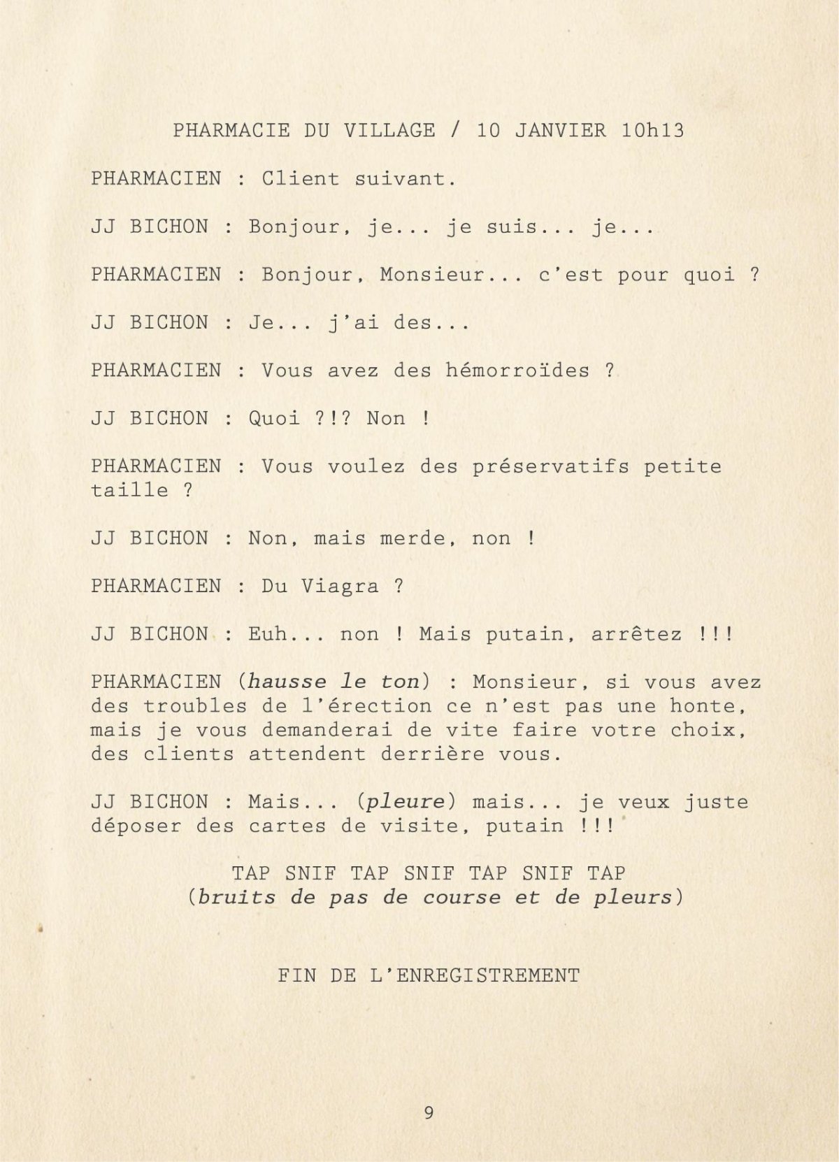 Dalida noir (Le) - Extrait 1