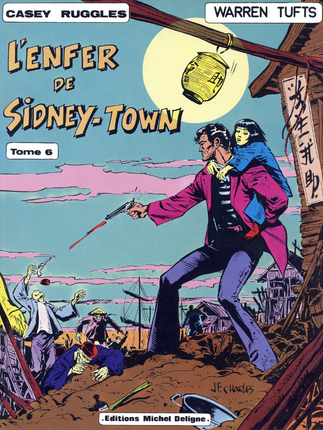 Enfer de Sidney-Town (L') - Série Casey Ruggles par Warren Tufts - Couverture