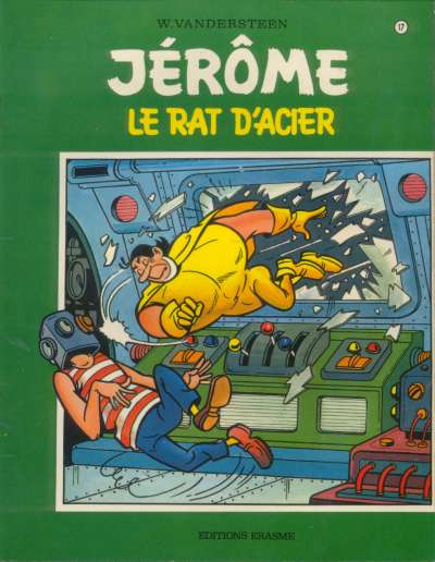 Rat d'acier (Le) - Série Jérôme par Willy Vandersteen - Couverture