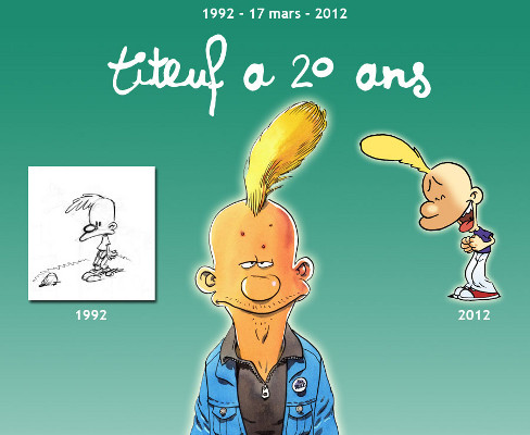 Titeuf a 20 ans