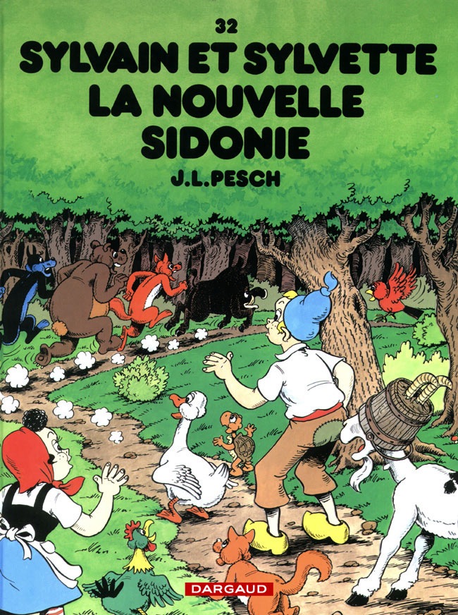 Nouvelle Sidonie (La) - Série Sylvain et Sylvette par Jean-Louis Pesch - Couverture
