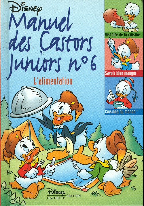 Alimentation (L') - Série Manuel des Castors Juniors (2ème série) par Collectif Disney - Couverture