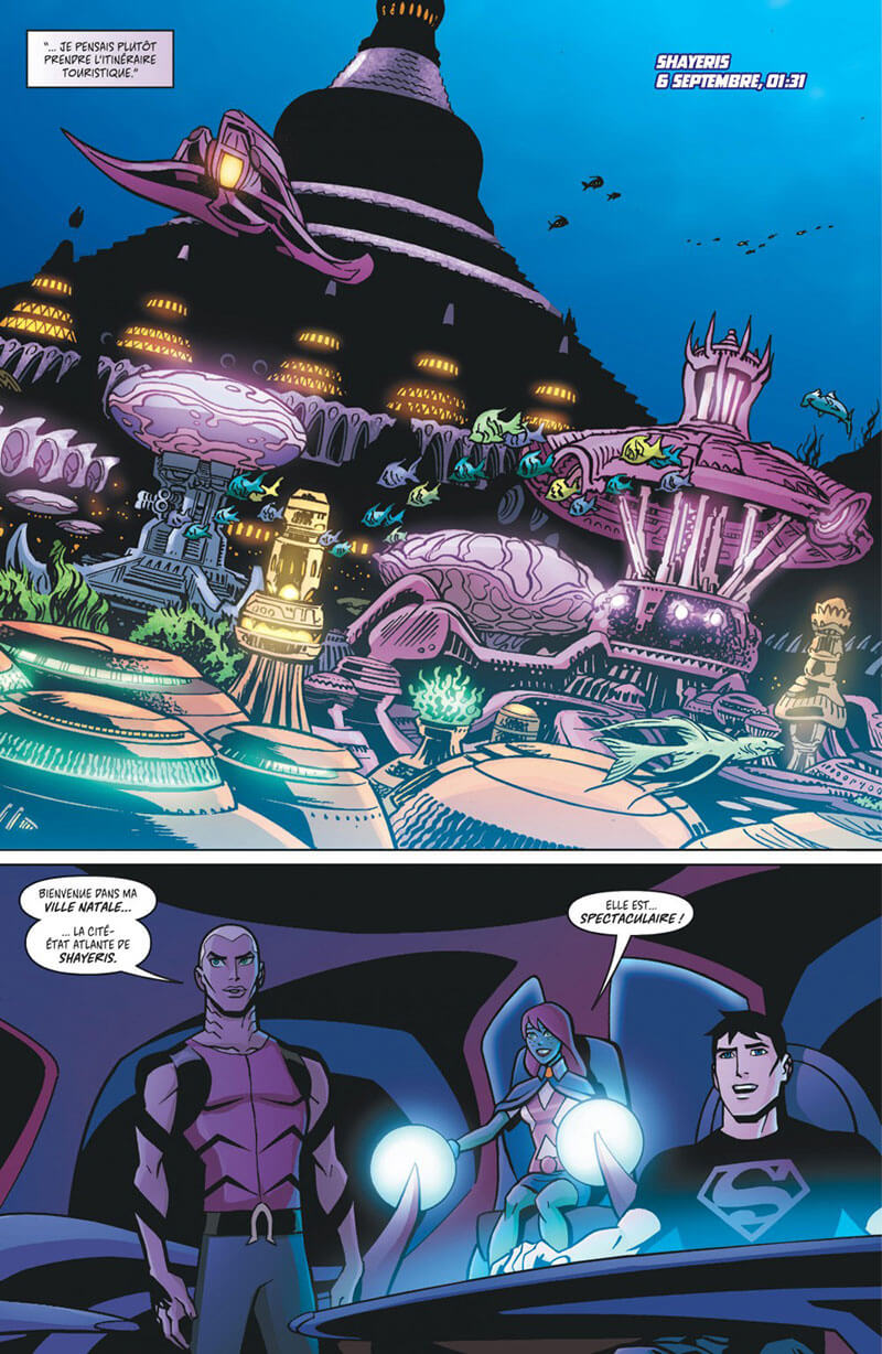 Ligue des justiciers (La) - Nouvelle génération3 - Extrait 1