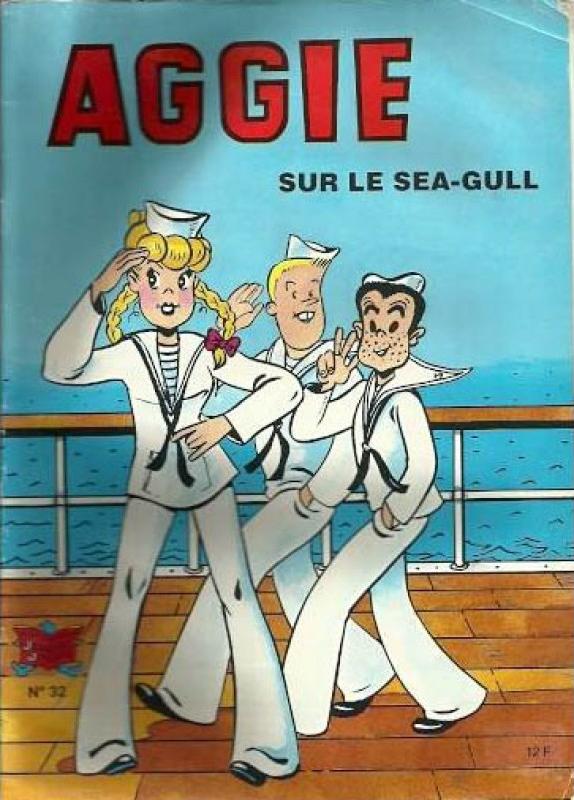 Aggie sur le Sea-Gull - Série Aggie par Anne Chatel et Al. G. - Couverture