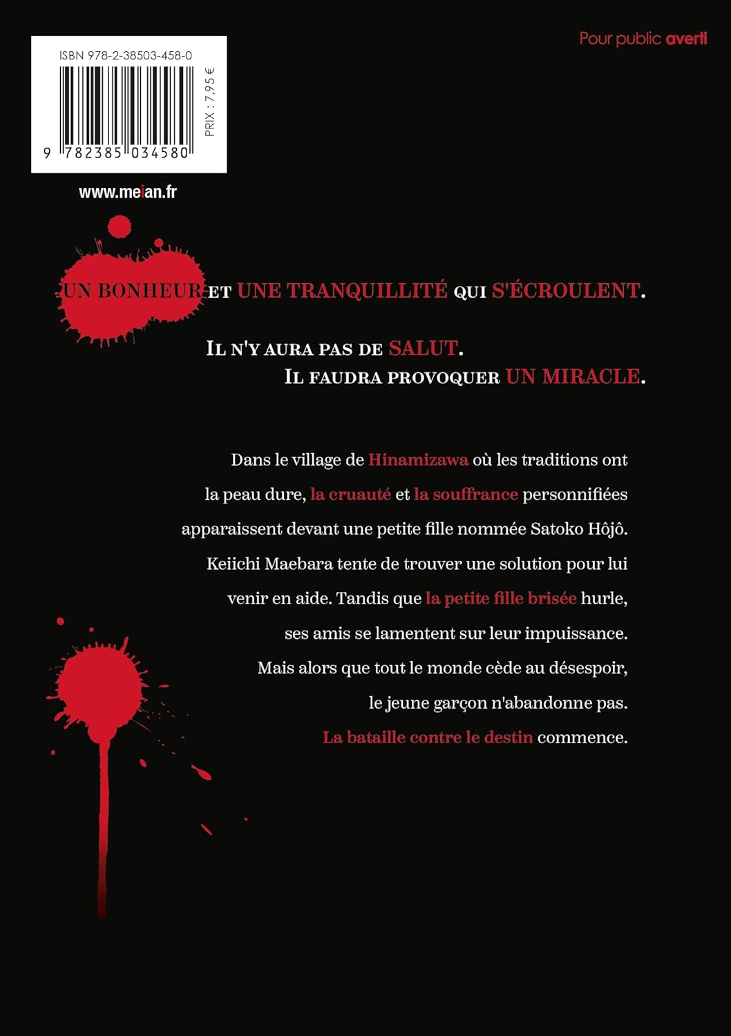 Higurashi Gô - Le Sanglot des Cigales 3 - Extrait 1