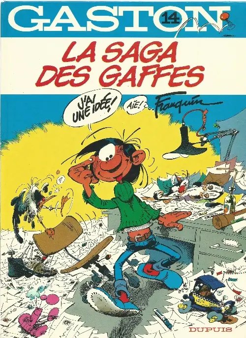 Saga des gaffes (La) - Série Gaston (série classique) - 9782800109558