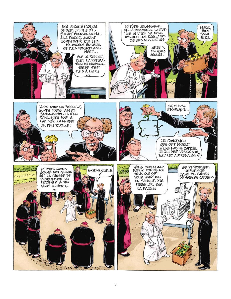 Petit Pape Pie 3,14 arrondit les angles (Le) - Extrait 1