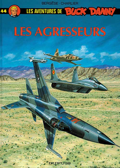 Agresseurs (Les) - Série Buck Danny par Jean-Michel Charlier et Francis Bergèse - Couverture