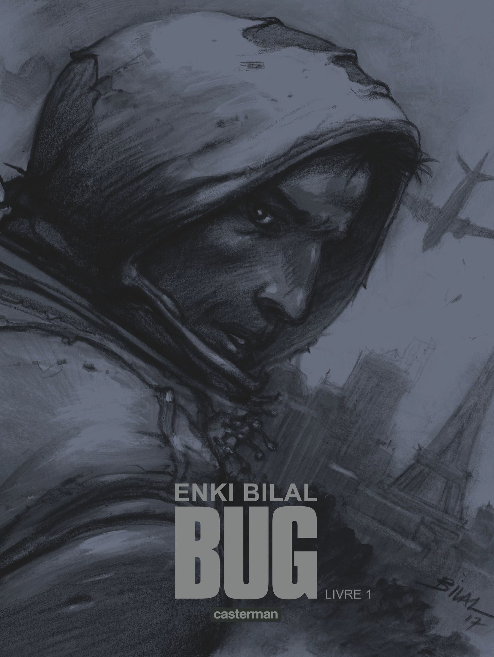 Bug Livre 1 - Série Bug par Enki Bilal - Couverture