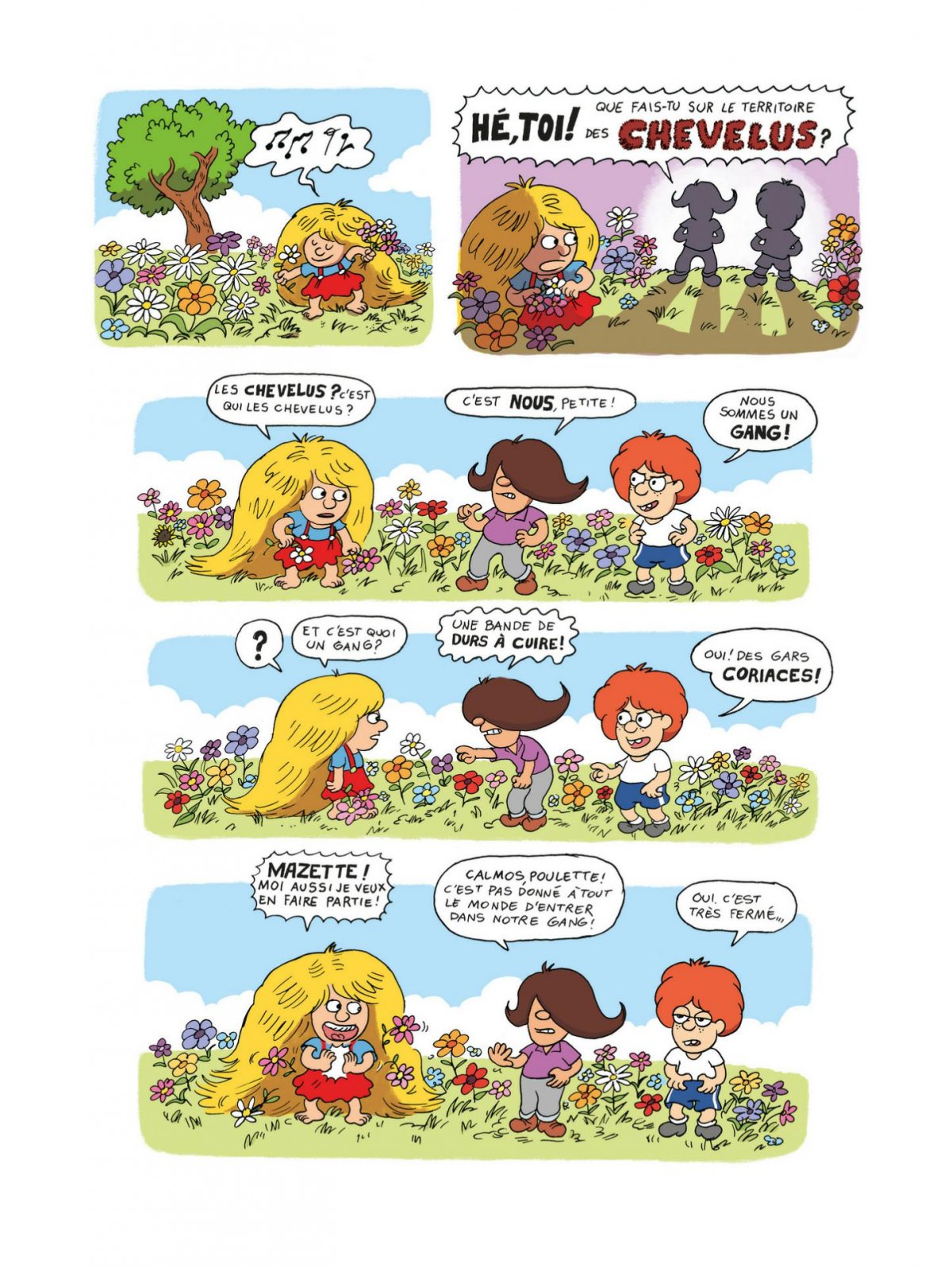 Gang des chevelus (Le) - Extrait 1