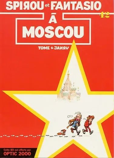 Spirou à Moscou - Série Spirou et Fantasio - 9782800117836