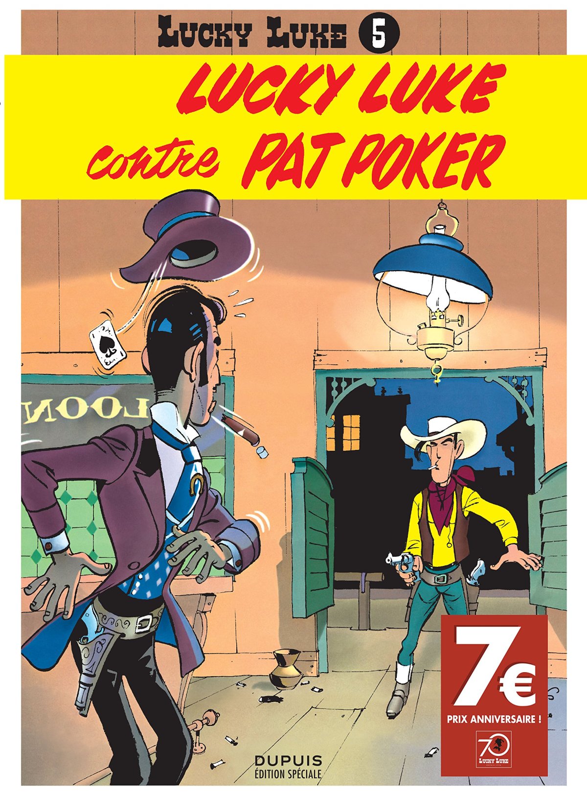 Lucky Luke contre Pat Poker - Série Lucky Luke - 9782800167640