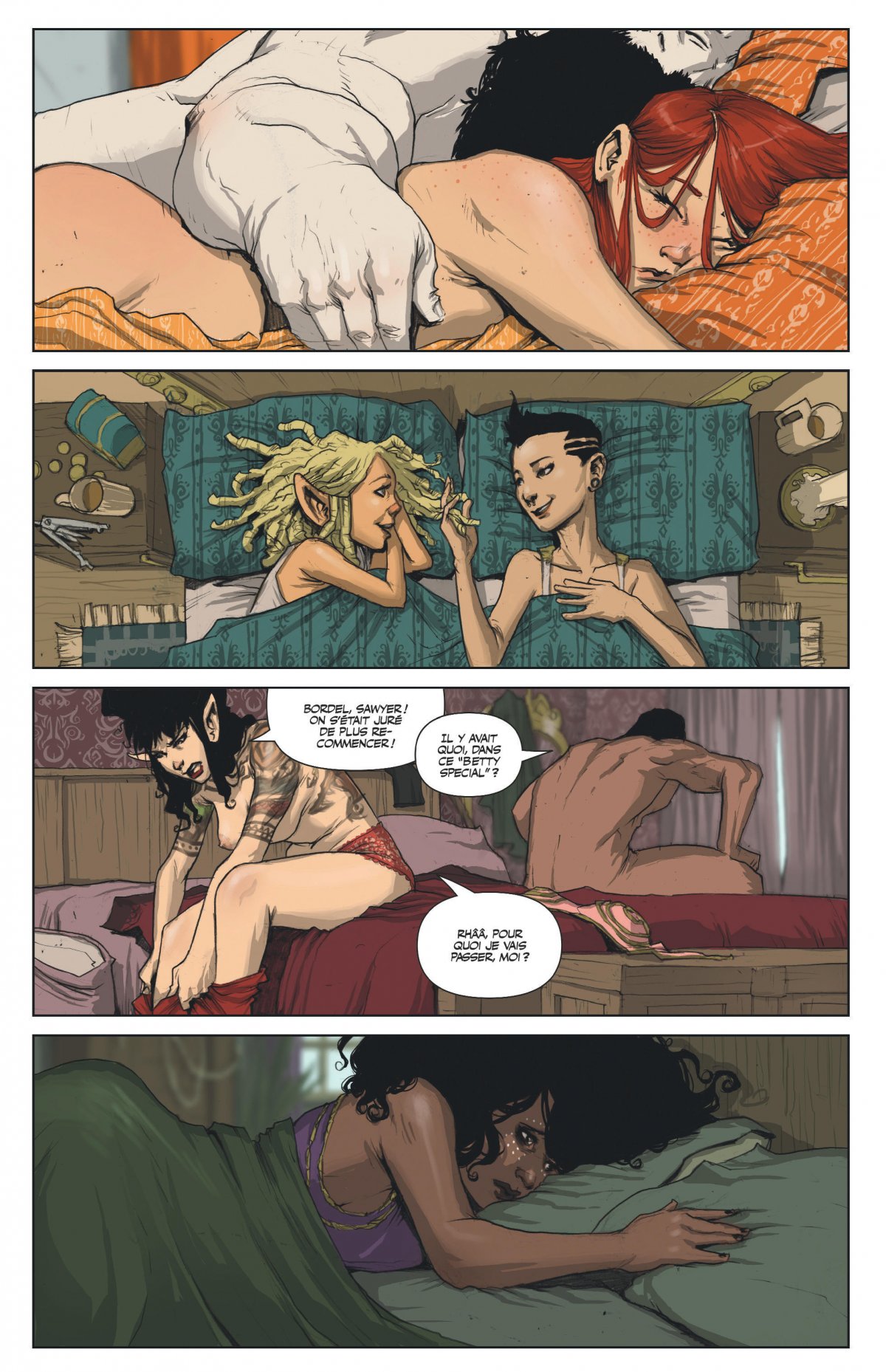 Quatre filles et un poulpe - Extrait 1