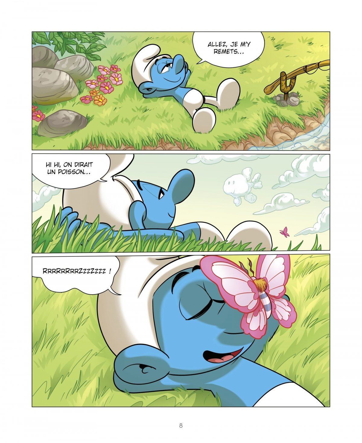 Schtroumpf qui avait perdu un ami (Le) - Extrait 1