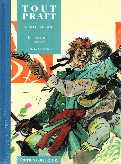 Île au trésor (L') - Enlevé ! - Série Tout Pratt par Mino Milani et Hugo Pratt - Couverture