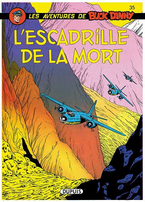 Escadrille de la mort (L') - Série Buck Danny par Jean-Michel Charlier et Victor Hubinon - Couverture