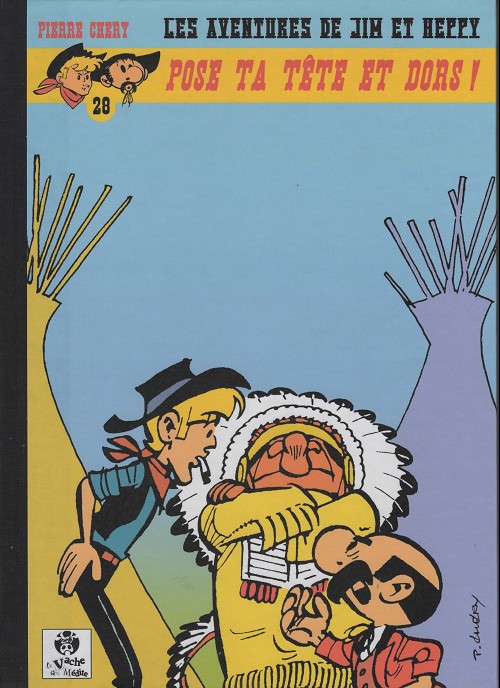 Pose ta tête et dors ! - Série Jim et Heppy (Les aventures de) par Jean-Marie Pélaprat / Guy Hempay et Pierre Chéry - Couverture