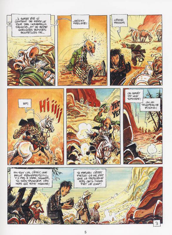 Barres à mine et coyotes roses - Extrait 1