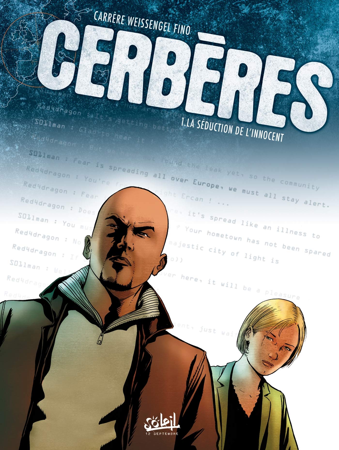 Séduction de l'innocent (La) - Série Cerbères par Weissengel, Serge Carrère et Serge Fino - Couverture