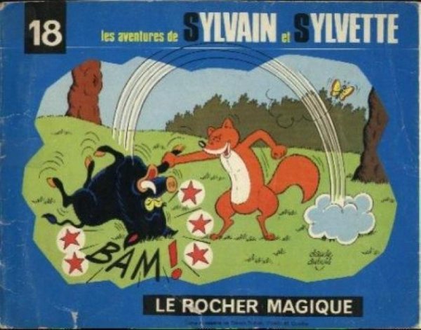 Rocher magique (Le) - Série Sylvain et Sylvette par Claude Dubois - Couverture