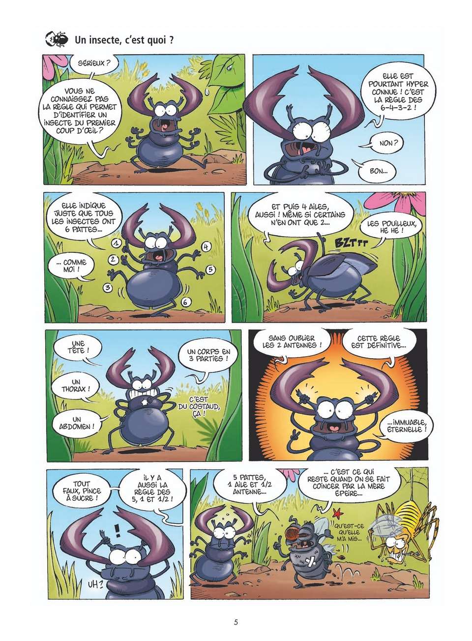 Insectes en BD (Les) 1 - Extrait 1