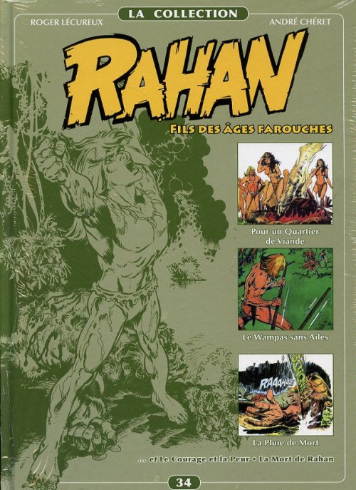 Pour un Quartier de Viande, Le Wampas sans Ailes, La Pluie de Mort, Le Courage et la Peur, La Mort de Rahan