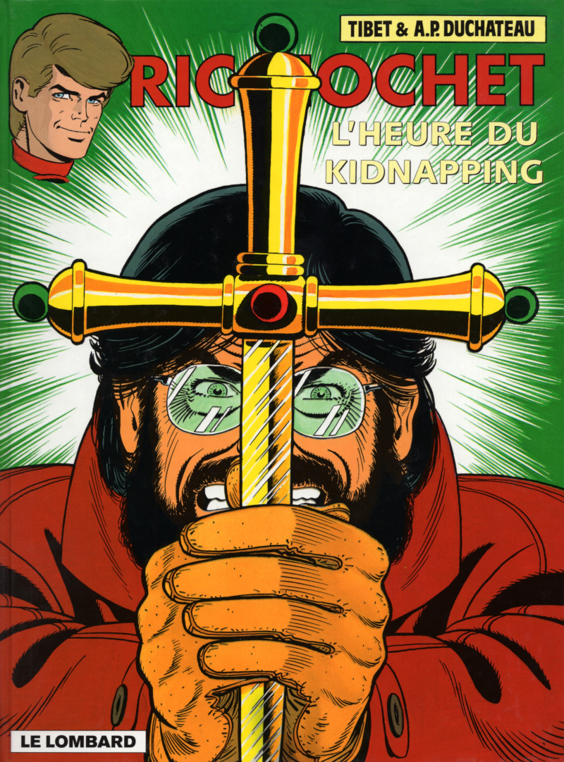 Heure du kidnapping (L') - Série Ric Hochet par André-Paul Duchâteau / Michel Vasseur et Tibet - Couverture