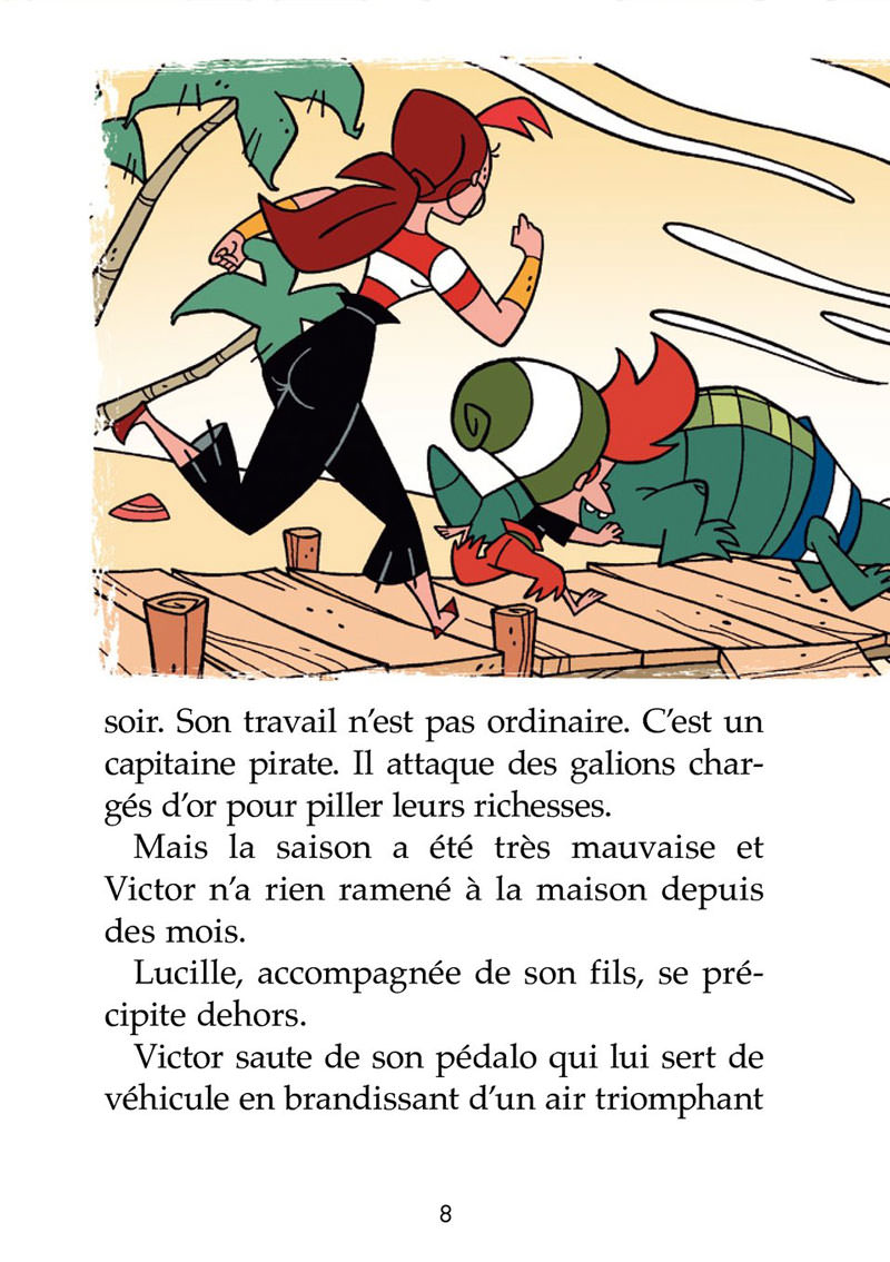 Croco et pédalo - Extrait 1