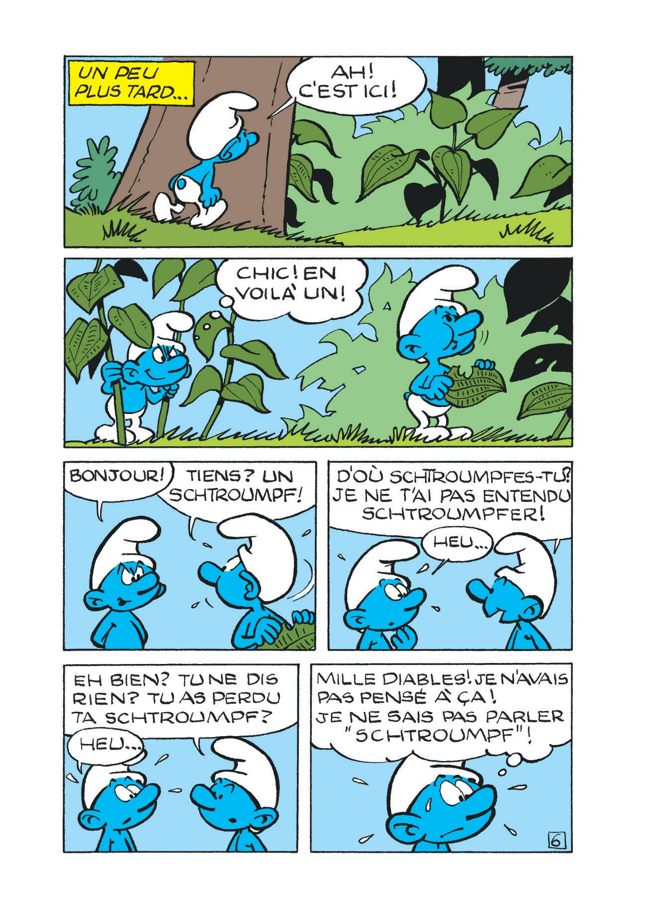 Faux Schtroumpf (Le) - Extrait 1