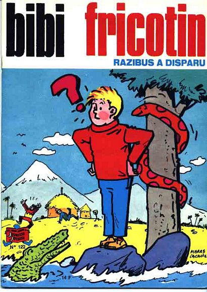 Razibus a disparu - Série Bibi Fricotin par Jean-Paul Tibéri et Pierre Lacroix - Couverture
