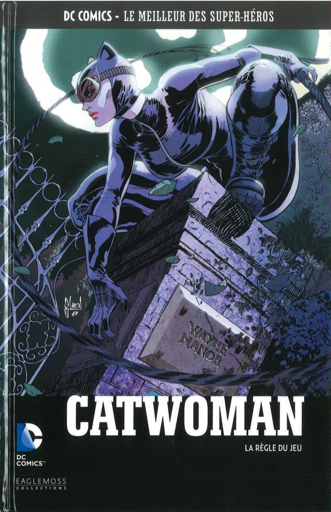 Catwoman - La Règle du Jeu - Série DC Comics - Le Meilleur des Super-Héros (Eaglemoss) par Judd Winick et Guillem March - Couverture