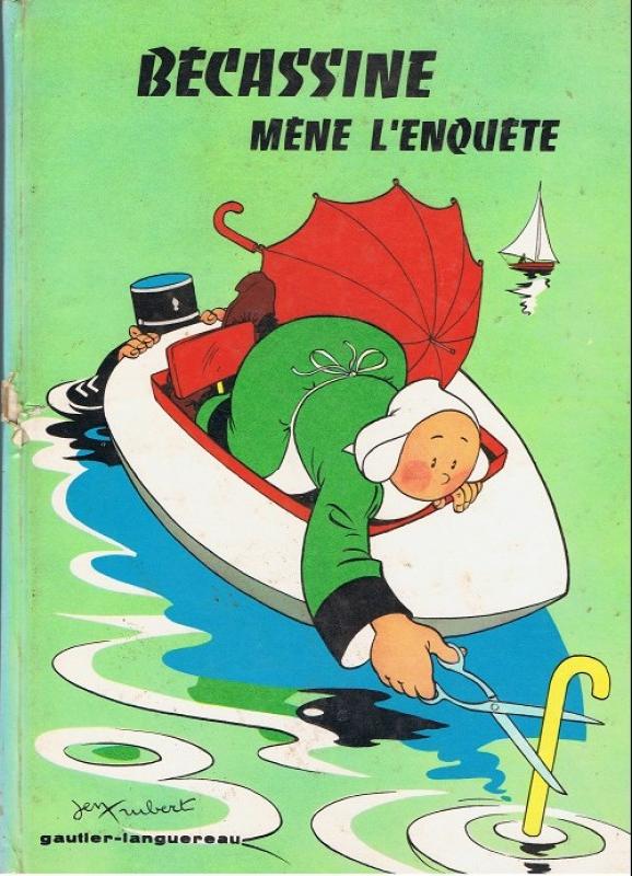 Bécassine mène l'enquête - Série Bécassine par Vaubant et Jean Trubert - Couverture