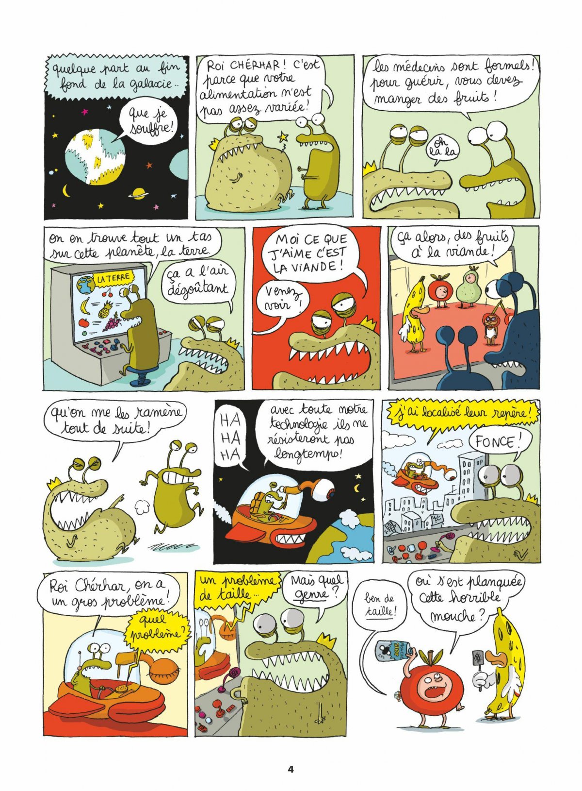 Catch, espace et poireaux - Extrait 1