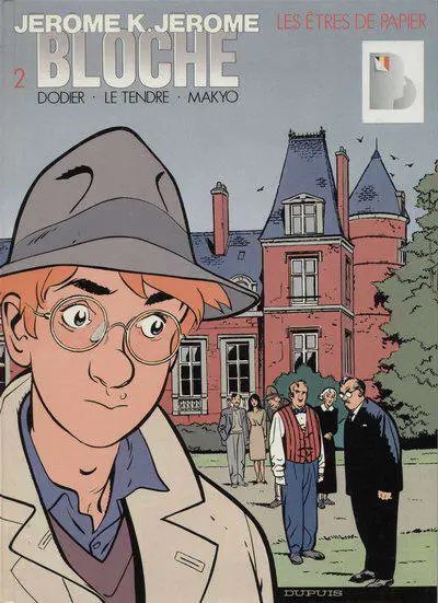 Êtres de papier (Les) - Série Jérôme K. Jérôme Bloche - 9782800116440