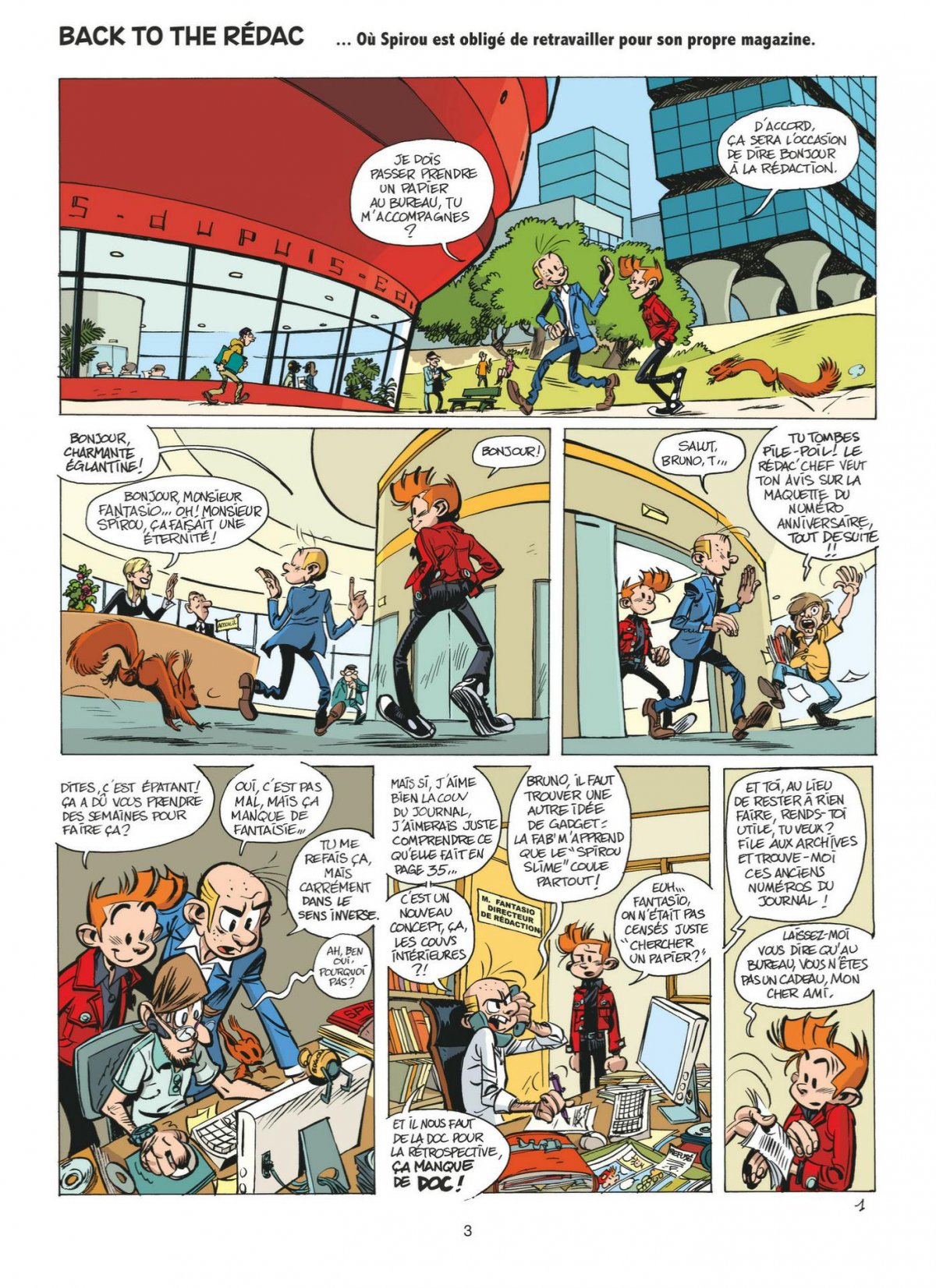 Folles aventures de Spirou (Les) - Extrait 1