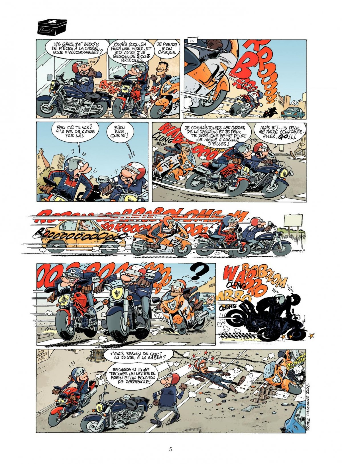 Fondus de moto (Les) 1 - Extrait 1