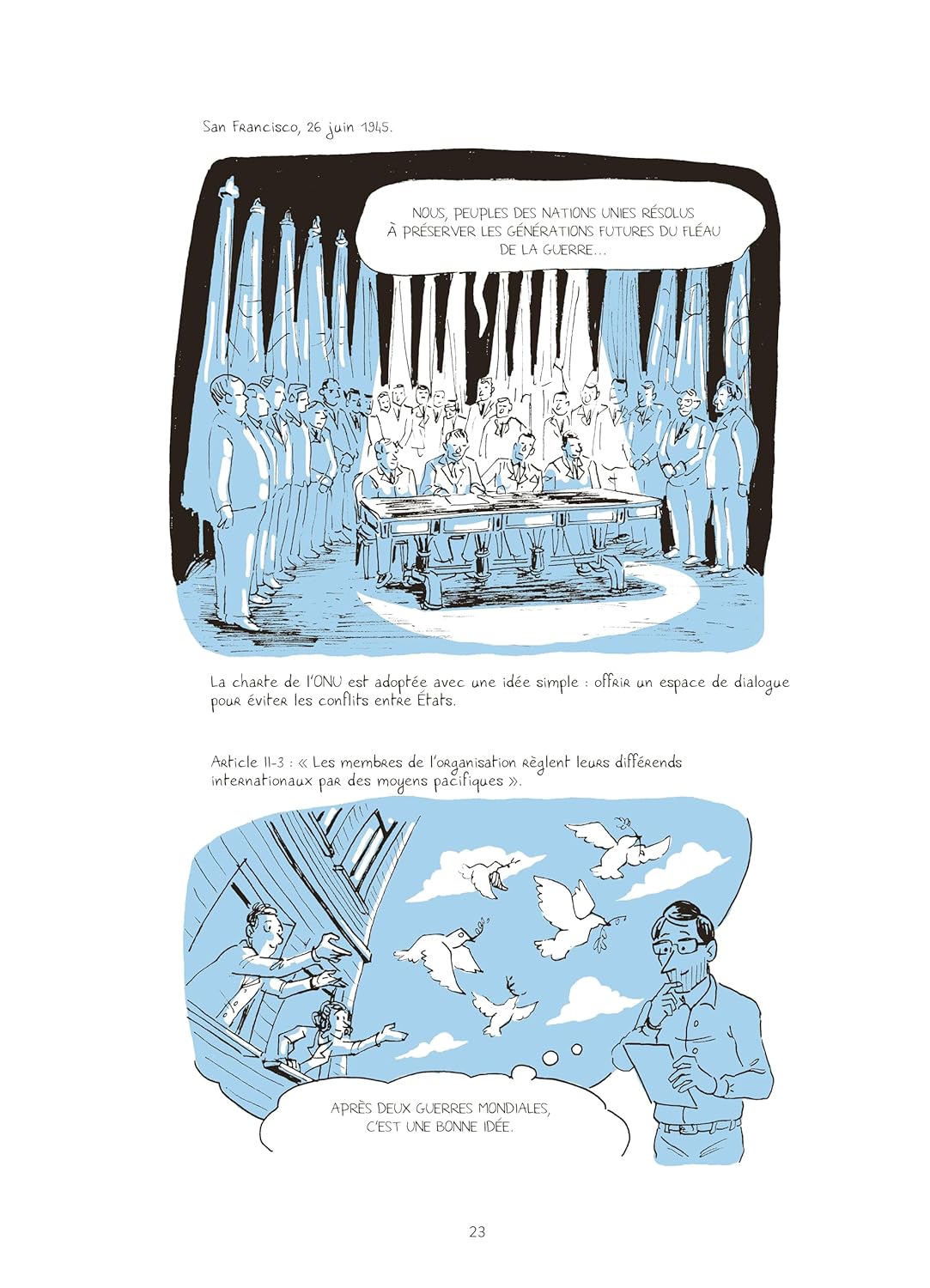 Saison à l'ONU (Une) - Extrait 1