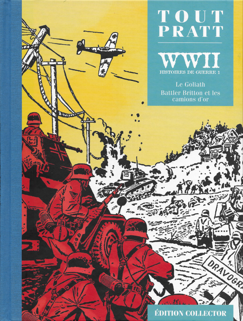 WWII - Histoires de guerre 1 - Série Tout Pratt par Mino Milani et Hugo Pratt - Couverture