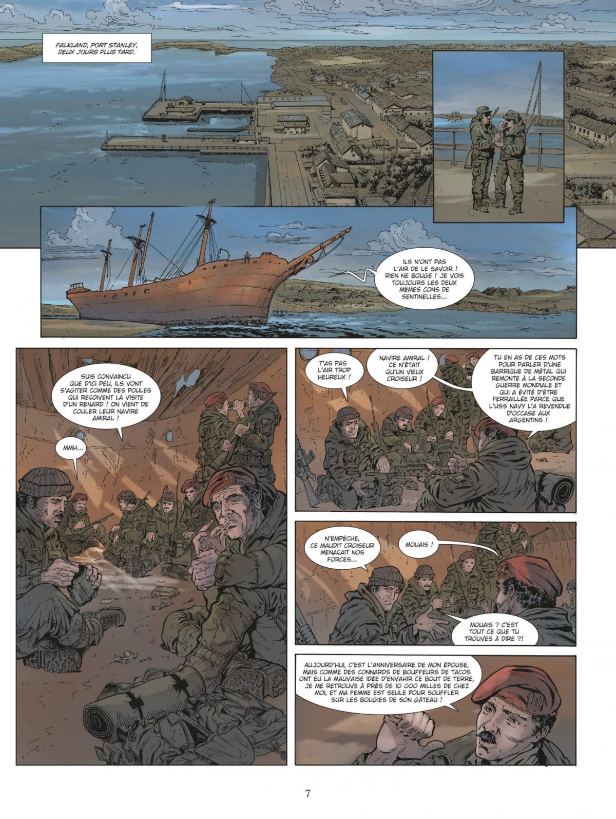 Guerre des Malouines (La) - Extrait 1